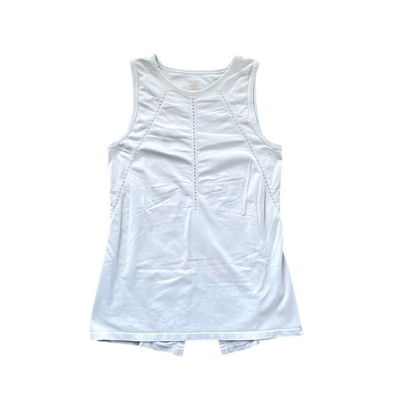 ATHLETA Foothill Crew Neck Split Back Tank Top Gray Size XS - Picture 1 of 4